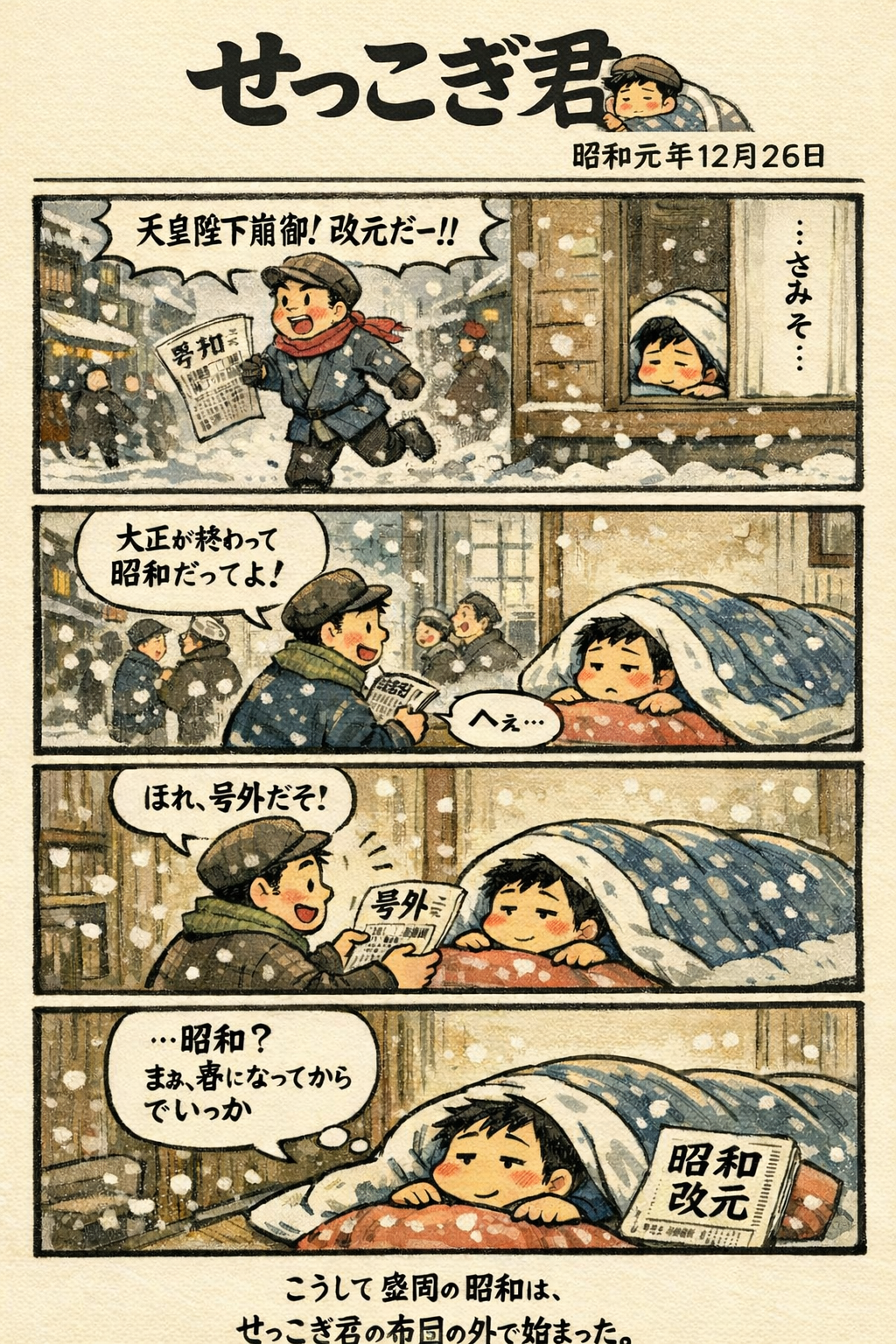 せっこぎ君（S元.12.26）昭和に改元